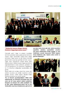 Türkiye Rüzgar Enerjisi Birliği Sektör Toplantısı (TÜRES 2015/2-2)