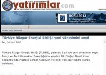 Türkiye Rüzgar Enerjisi Birliği Yeni Yönetimini Seçti